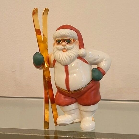 SANTA'S PASTIMES SKIER - collectibles - Picture 1 of 8